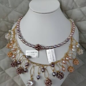 pearl necklace, real pearl