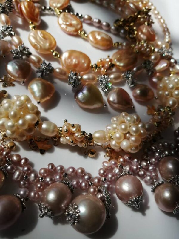 pearl necklace bracelets rings payment link